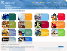Tablet Screenshot of aispec.federchimica.it