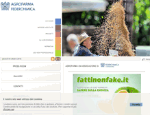 Tablet Screenshot of agrofarma.federchimica.it